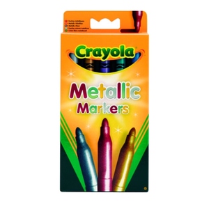 Zestaw Flamastr&oacute;w Metalicznych 5 Kolor&oacute;w - Crayola