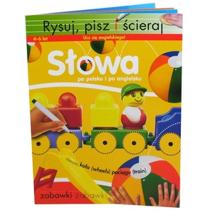 Activity Słowa Rysuj, Pisz I Ścieraj - Egmont